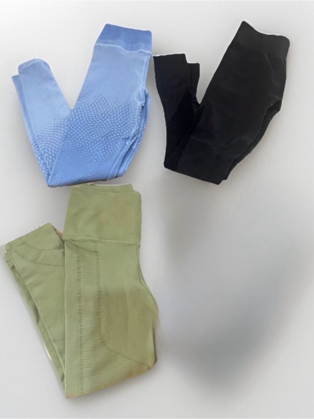 NUX Active Medium Compression Seamless Leggings Bundle Lot of  Size S NWOT